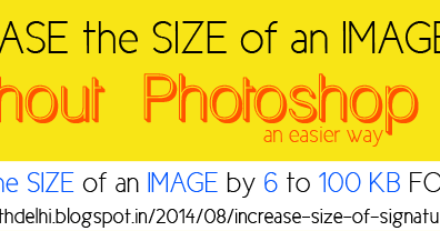 Happy To Help ☺: INCREASE the SIZE of SIGNATURE IMAGE by 10 KB
