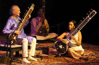 Ravi y Anoushka Shankar