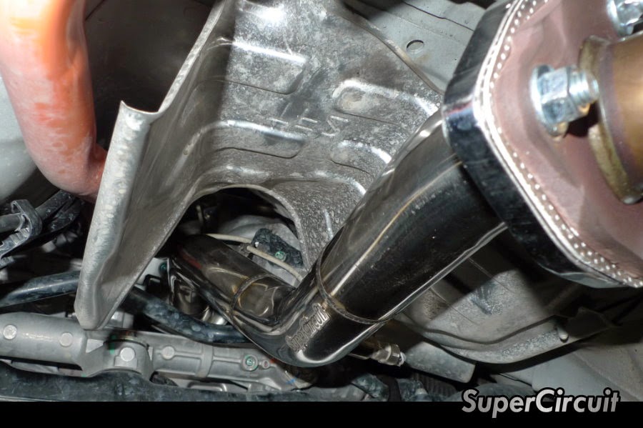 SUPERCIRCUIT Exhaust Pro Shop The 2014 Allnew Honda Jazz Full Exhaust