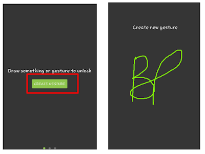 how to lock android screen using signature how to lock android screen using signature