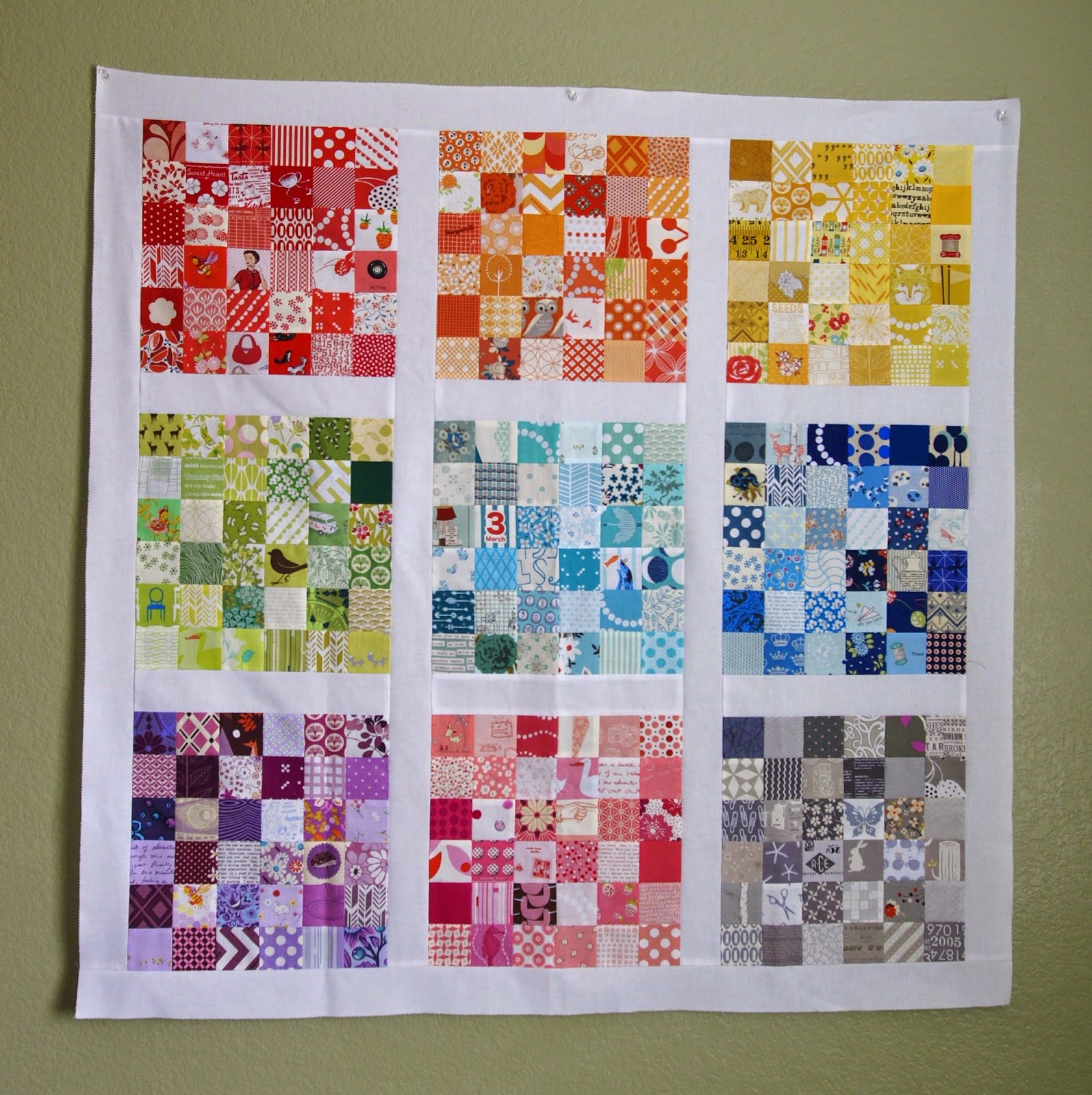 Summer Tourist Quilt from Sew Organized for the Busy Girl by Heidi Staples