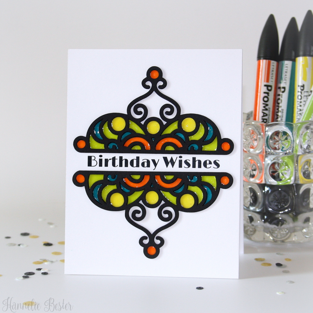 desert diva Stained Glass Birthday wishes