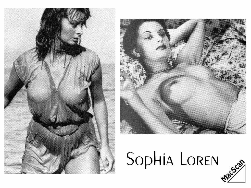 Sophia Loren Nude - Early Paparazzi Set - Fehos Celebrity Videos and.