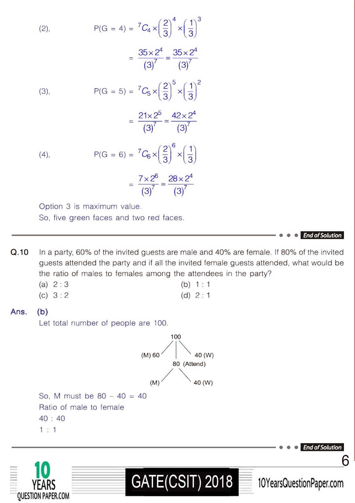 GATE 2018 CS Solution of Question Paper 2018 solved gate cse question paper-06