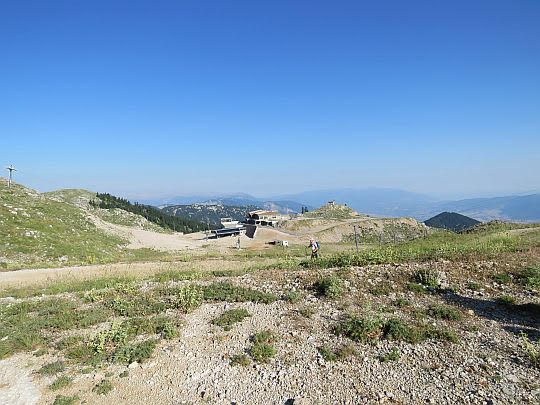 Fterolaka Ski Resort (1850 m n.p.m.). Fterolaka Ski Resort (1850 m n.p.m.).