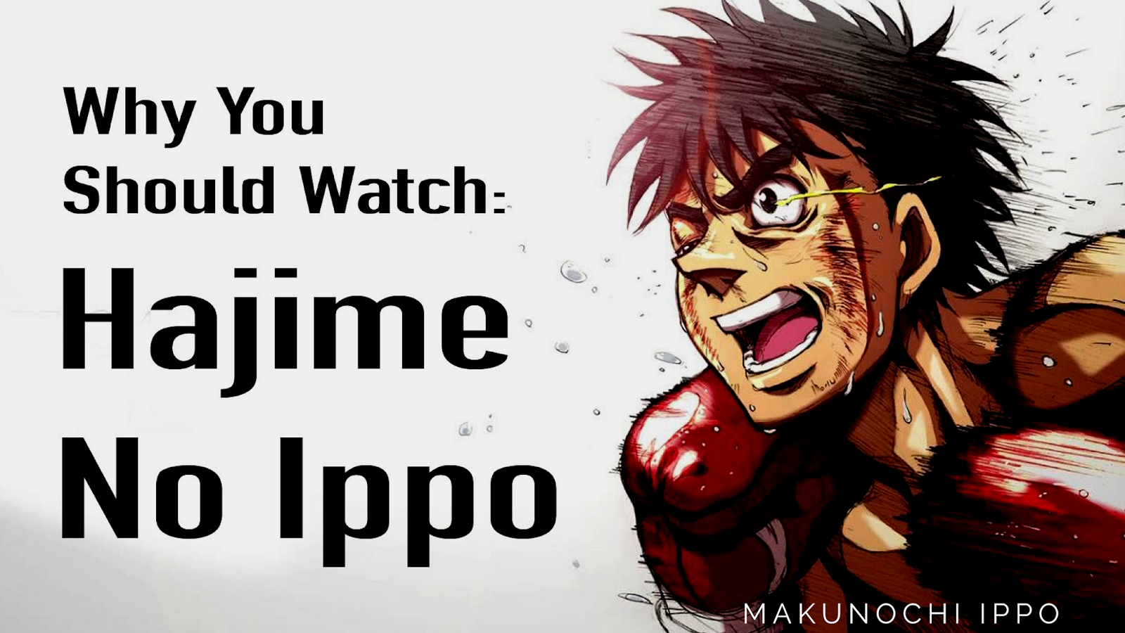 Kimura Geek: “Hajime no ippo”