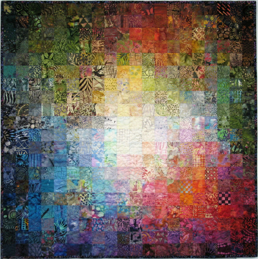 Exuberant Color Colorwash quilts