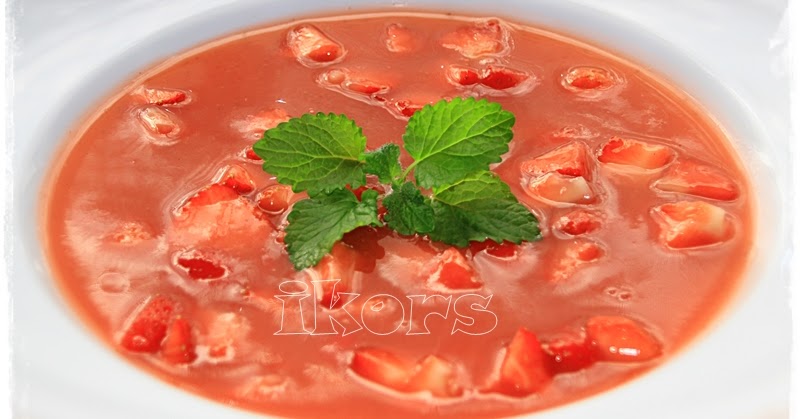 Kochen....meine Leidenschaft : Fruchtkaltschale mit Erdbeeren