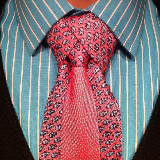 Tuba Edman: How to Tie an Eldredge Necktie Knot