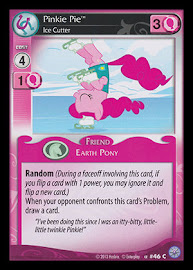 My Little Pony Pinkie Pie, Ice Cutter Premiere CCG Card