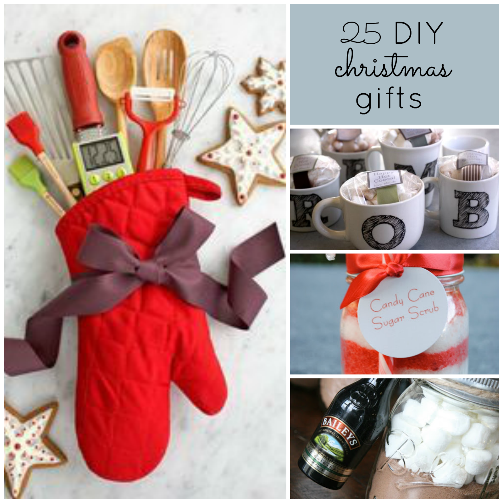 The Upstairs Crafter Good Ideas 25 DIY Christmas Gifts