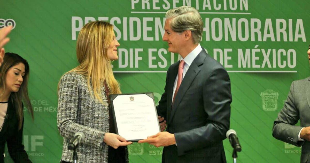 El mexiquense Hoy Fernanda Castillo esposa de Alfredo del Mazo al