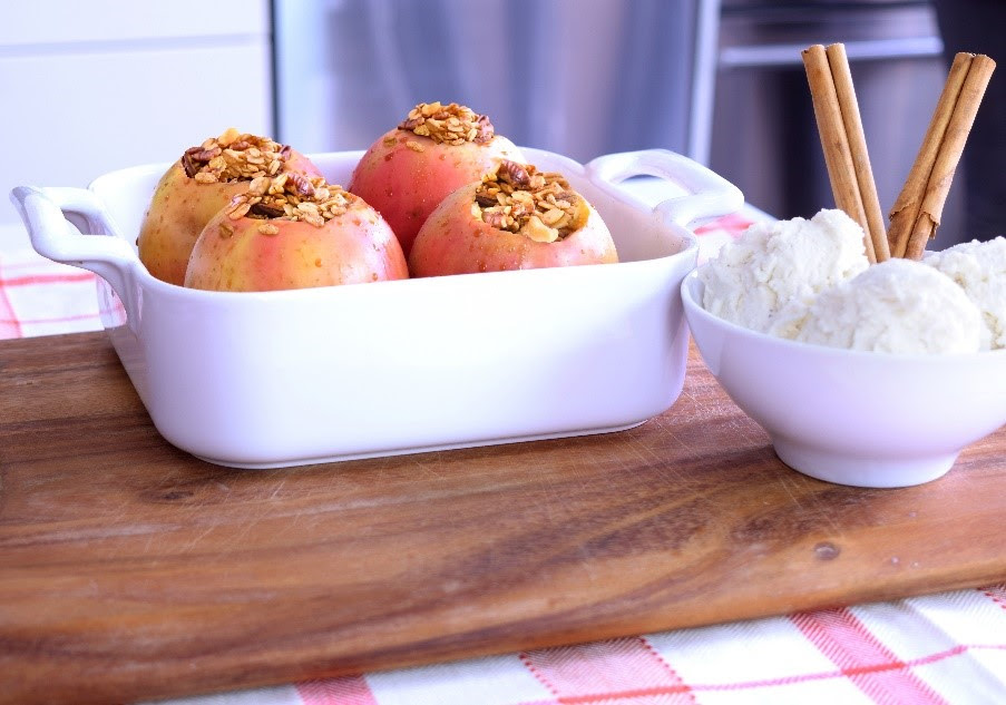 Baked Granola Apple Recipe