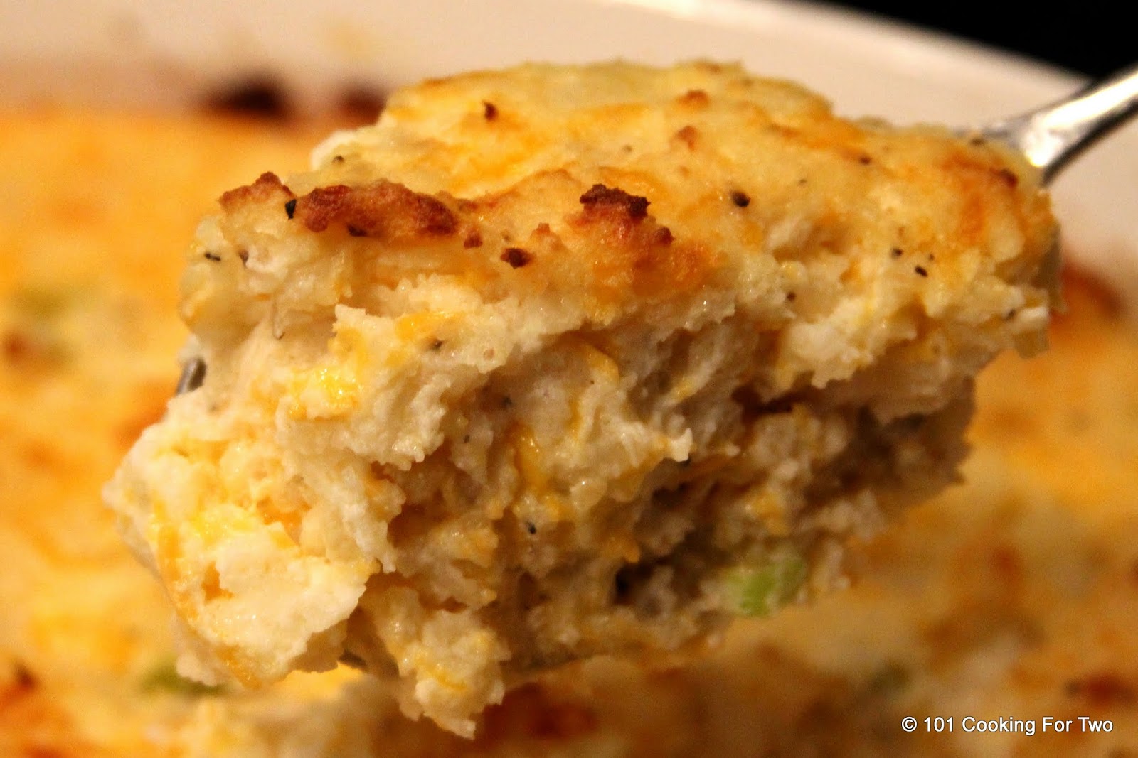 Old Fashion Cheesy Potato Casserole | 101 Cooking For Two