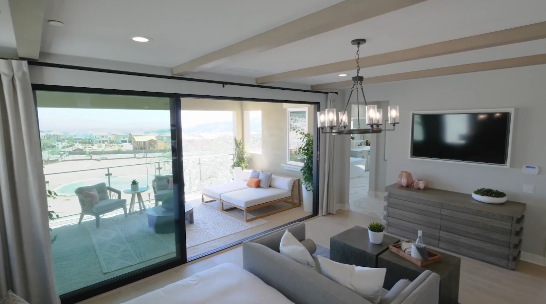 33 Interior Design Photos vs. Toll Brothers Porter Ranch, CA Harwood Model Home Tour