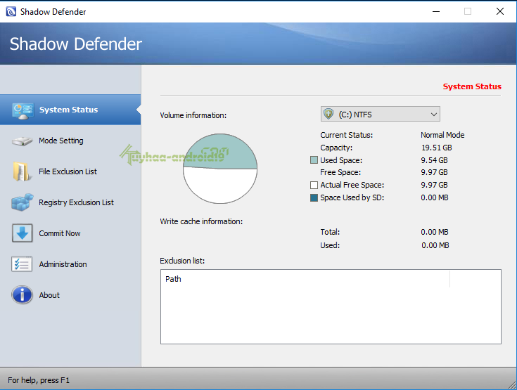 Shadow Defender Version 1.5.0.726. "Shadow Defender" «ОЗУ используется в качестве кэша». Программа типа шадов Дефендер. Shadow Defender все версии. Defender exclusion