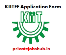 KIITEE Application Form KIITEE Application Form