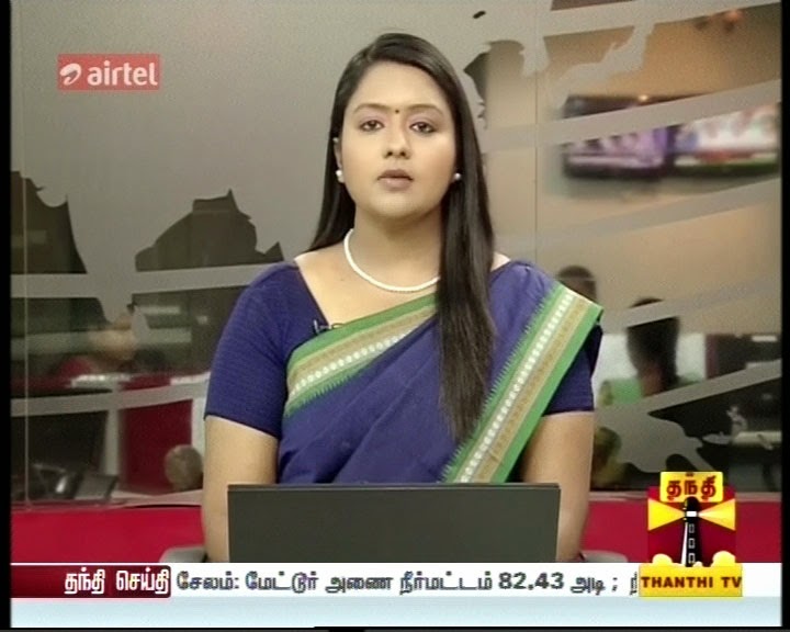 Amula Rajender Thanthi Tv News Readers