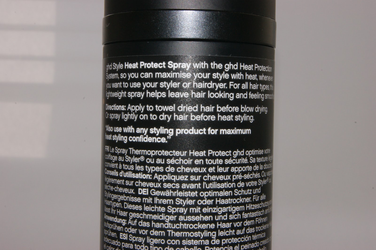 GHD Style Heat Protect Spray - Review | The Sunday Girl