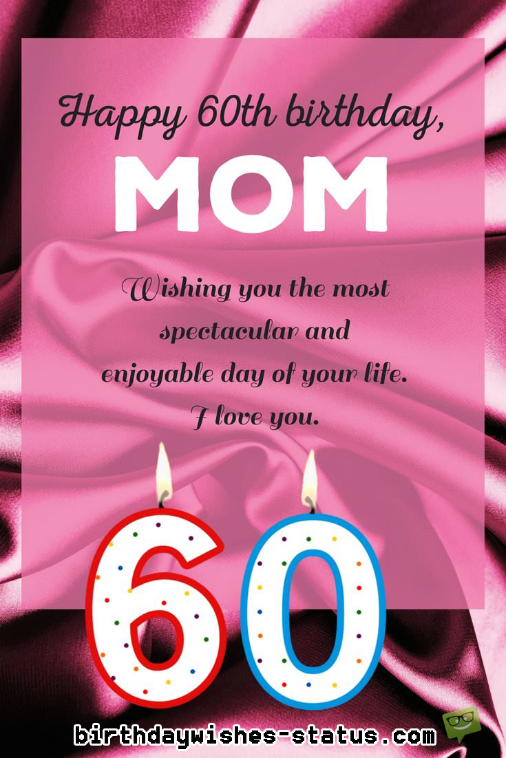best 60th birthday wishes messages for mom birthday wishes status