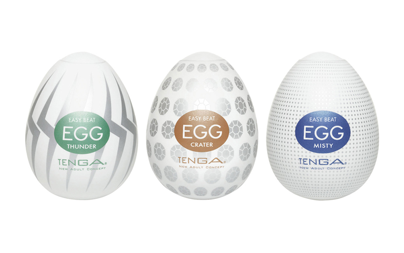 Мастурбатор Tenga Egg Hard-Boiled Crater EGG-008 - Tenga - Не анатомические мастурбаторы - Купить