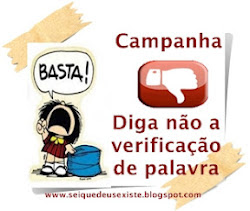 Campanha Diga não a verificação de palavras