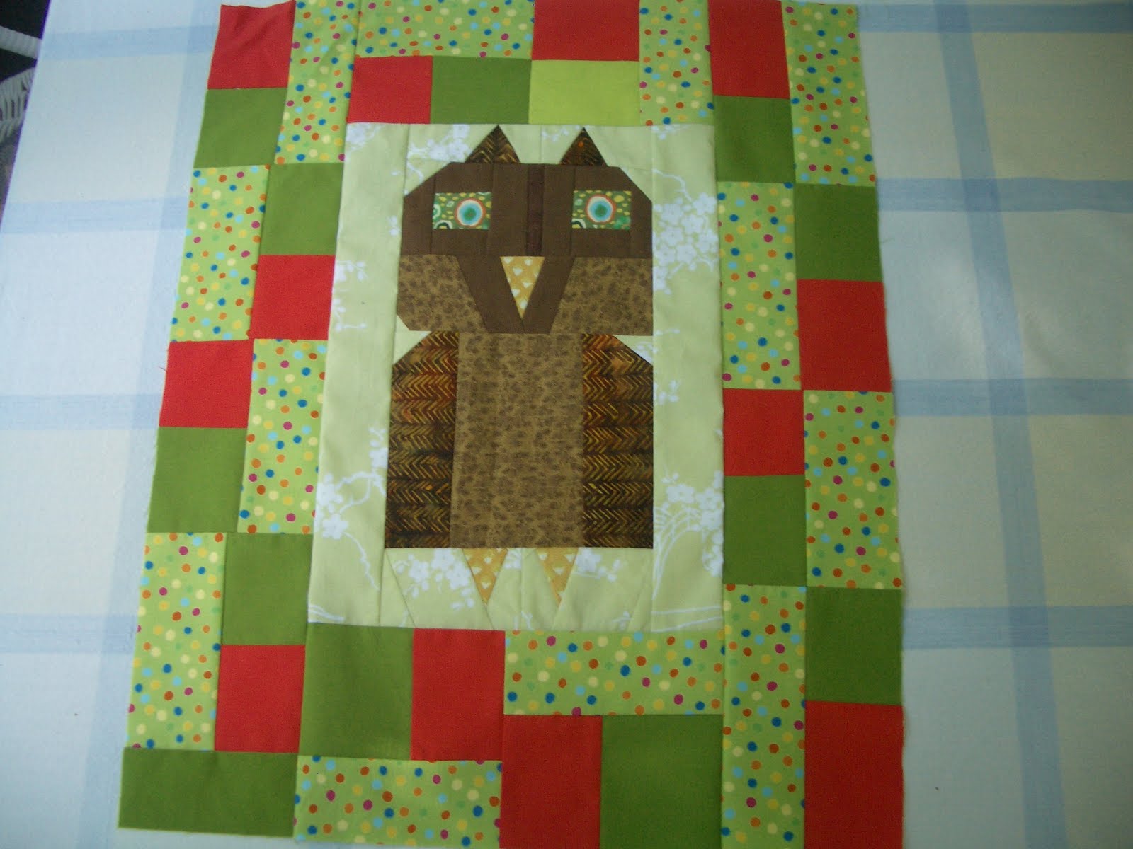 Pokeytown Kim Little Owl quilt