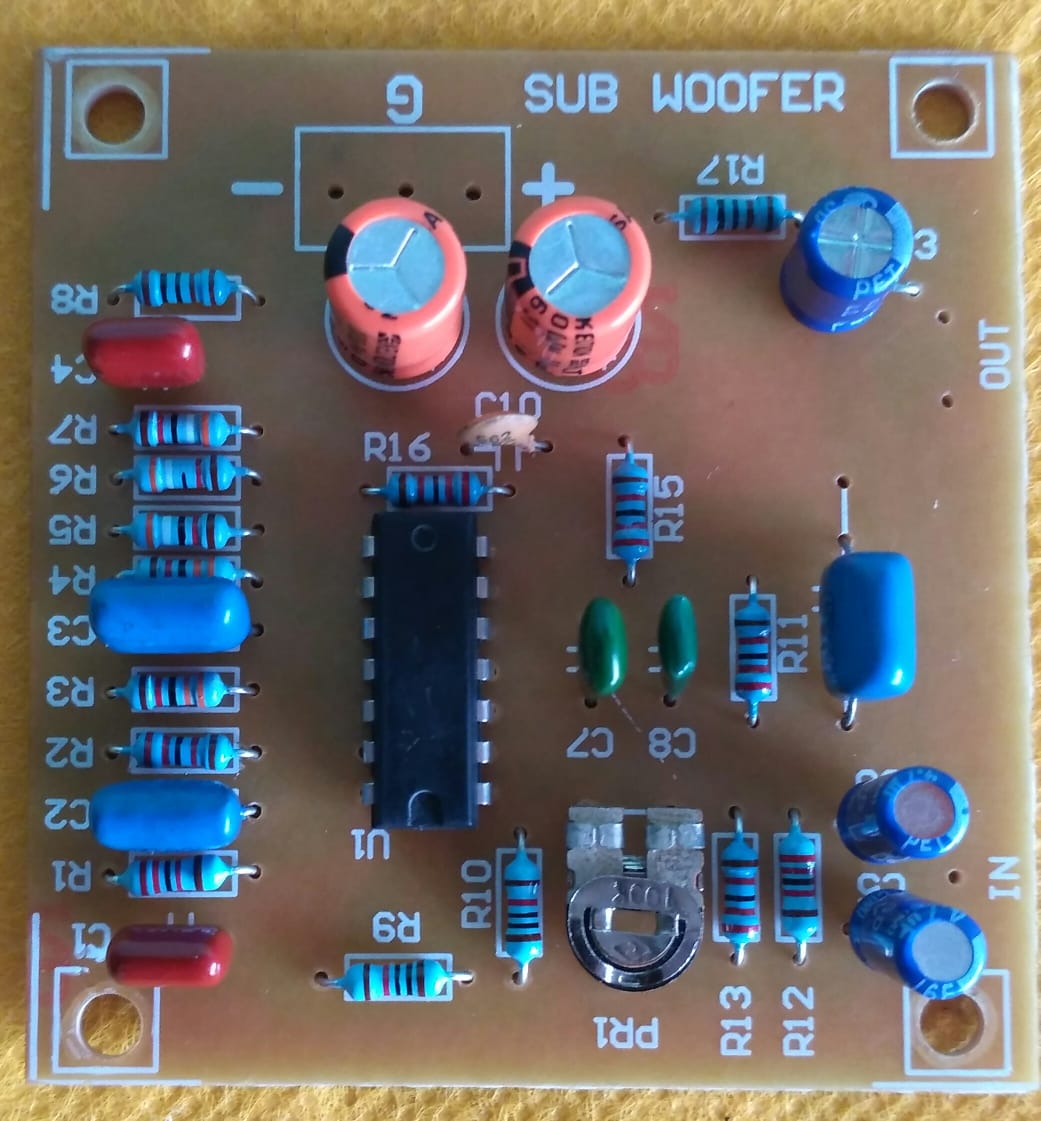 SK AUDIOS 24v SUBWOOFER Boards