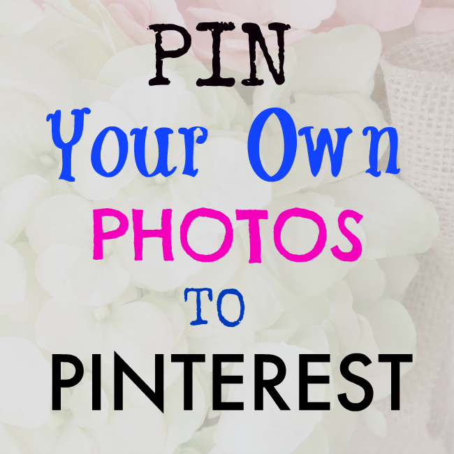 Tutorial on how to pin to Pinterest from your images file.