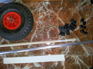 El Blog de Carcharinus: El Carro para el Kayak - Kayak Trolley