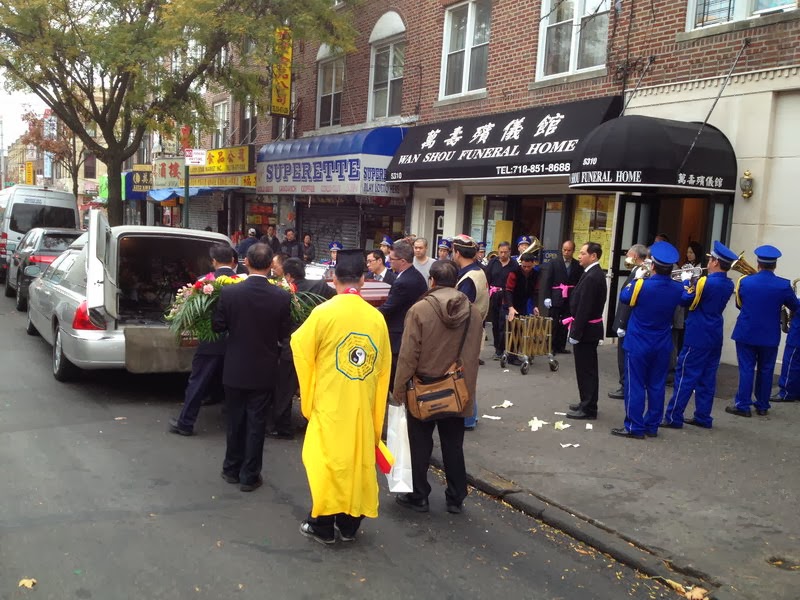 Chinese Funeral in Sunset Park