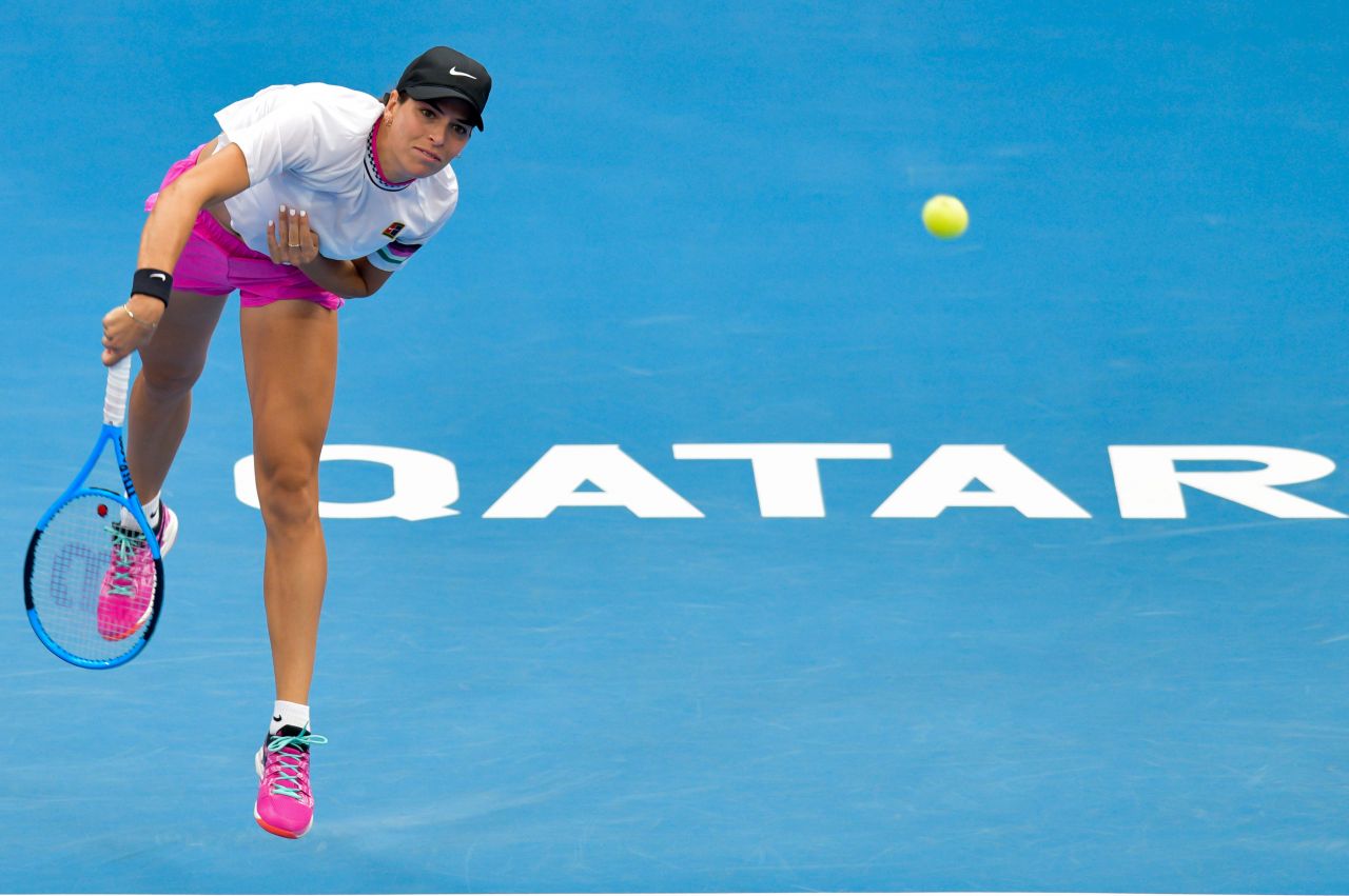 Ajla Tomljanovic Qualifying Match Clicks for 2019 WTA Qatar Open in