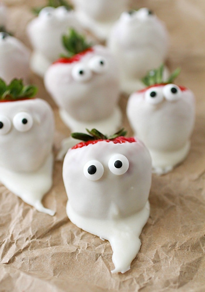 Chocolate Covered Strawberry Ghosts Recipe Home Inspiration and DIY