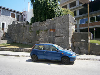 τα τείχη της αρχαίας Αμβρακίας