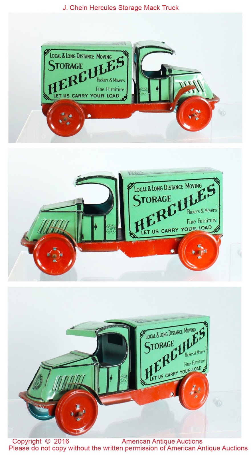 Old Antique Toys The J.Chein Toy Company