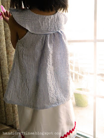 The Pretty Kitty Studio : Easy DIY Girl's Tunic and Pleated Wrap Skirt
