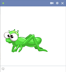 Grasshopper Sticker