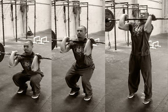 Crossfit Workout Thruster Crossfit Workout Thruster