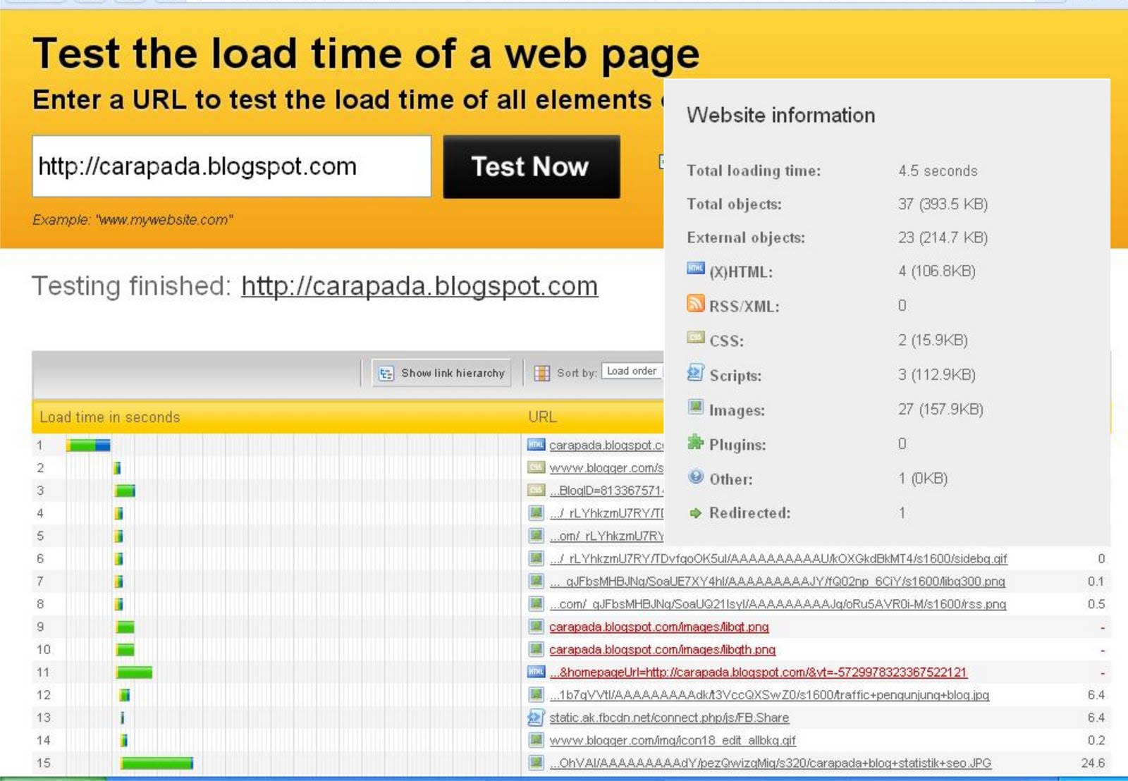 Test url. Test url