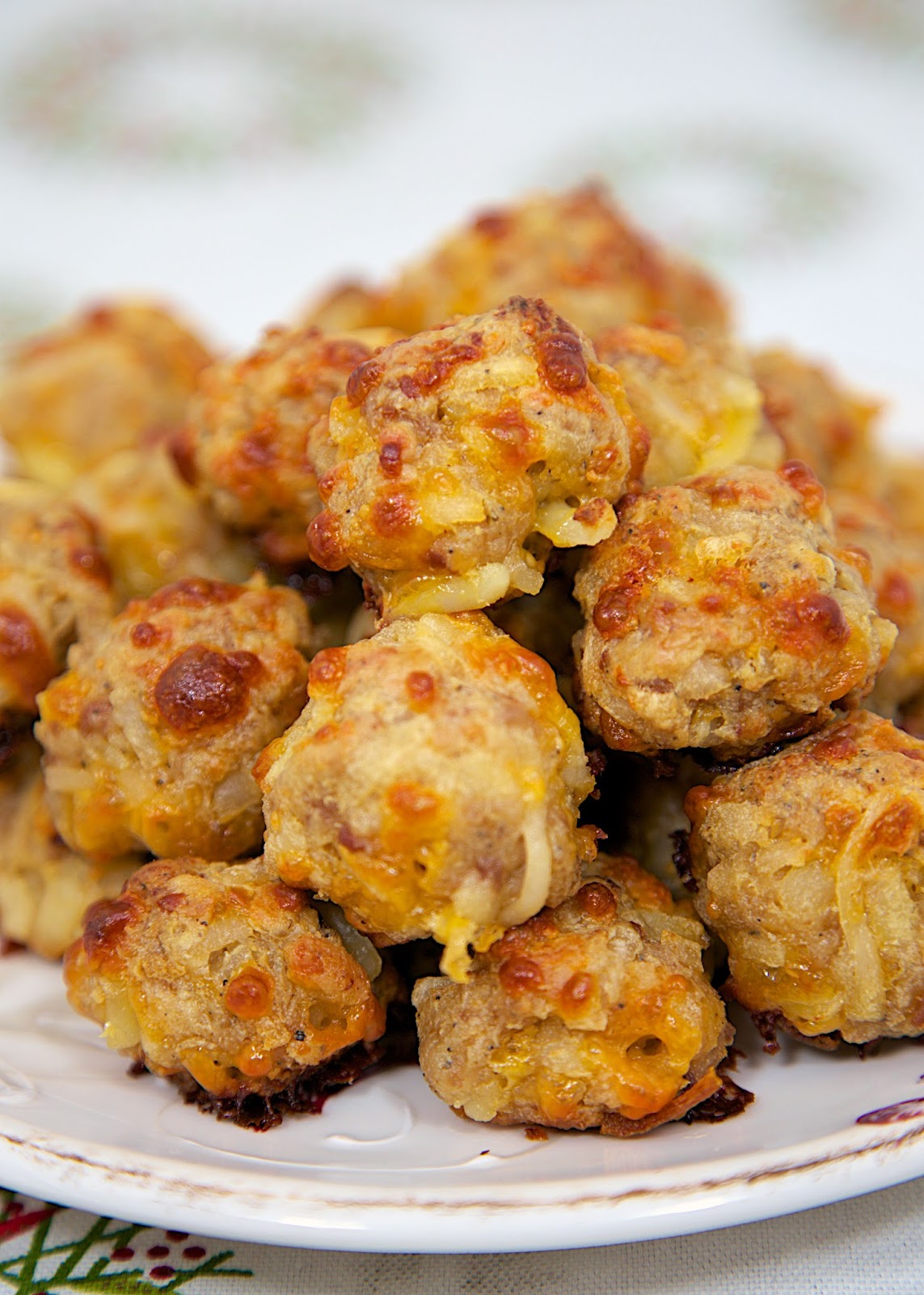 Sausage & Hash Brown Balls {Football Friday} Plain Chicken