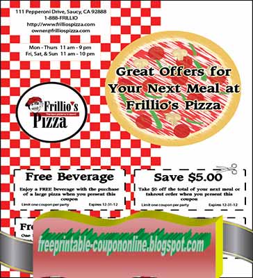 Printable Coupons 2018: Pizza Inn Coupons