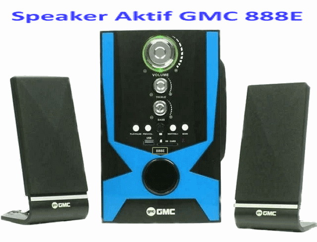  Speaker GMC 888E Review Harga dan Spesifikasi USB