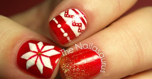christmas acrylic nails, acrylic nail designs for christmas 2020