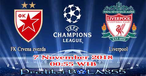Prediksi Bola855 FK Crvena zvezda vs Liverpool 7 November 2018 Prediksi Bola855 FK Crvena zvezda vs Liverpool 7 November 2018
