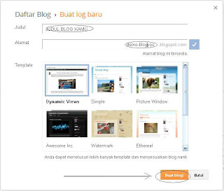 Tutorial Cara Mudah Membuat Blog Gratis di Blogger Tutorial Cara Mudah Membuat Blog Gratis di Blogger