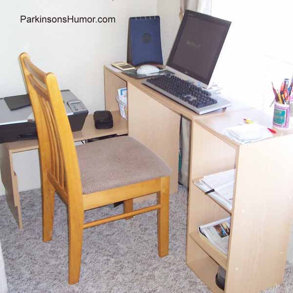 Parkinson S Humor A Sturdy New Desk