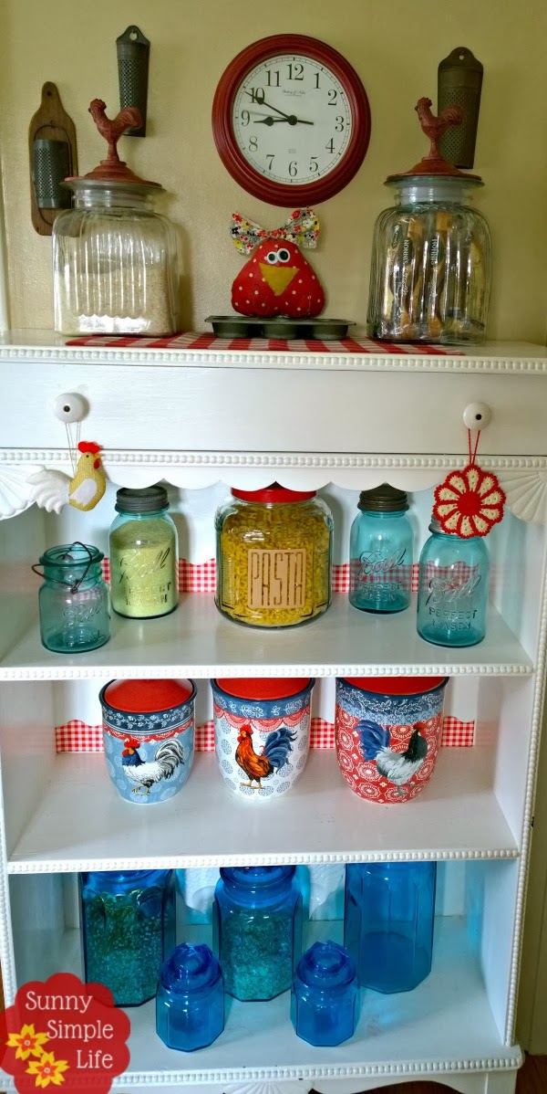 Sunny Simple Life: Open Shelf Pantry Storage Ideas