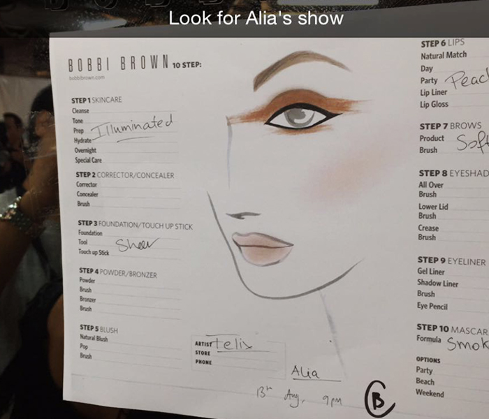 Look For Alia's Show
