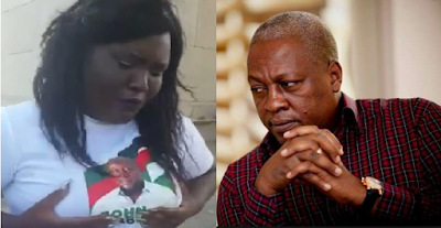 1a3 Ghanaian lady offers free sex to President Mahama (Video)