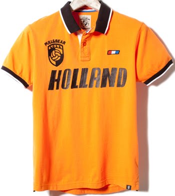 polo Holanda Pull & Bear Eurocopa 2012